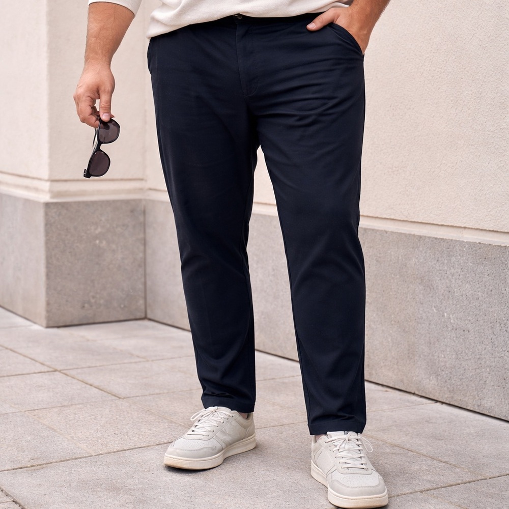 Roundtree & Yorke Men’s Navy Dress Slacks Pants 40x34 NWT